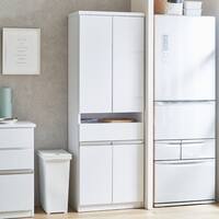 鏡面仕様ダイニングボード (幅59.5cm WH)