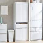 鏡面仕様ダイニングボード (幅59.5cm WH) 1枚目画像