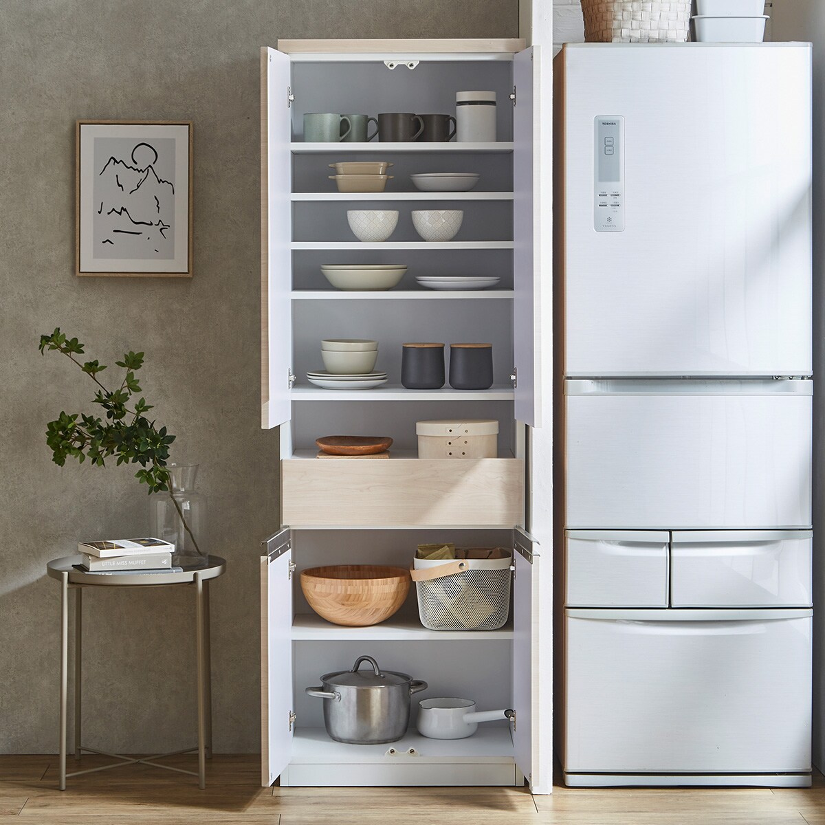 鏡面仕様ダイニングボード (幅59.5cm NA) | ニトリネット【公式