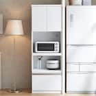 鏡面仕様レンジボード (幅59.5cm WH) 1枚目画像