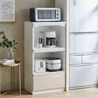 鏡面仕様レンジ台 (幅60cm NA) 1枚目画像