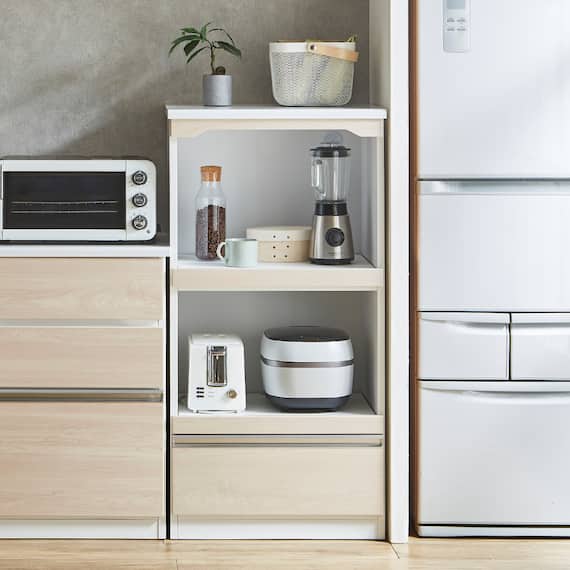 鏡面仕様レンジ台 (幅60cm NA) 2枚目画像