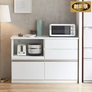 鏡面仕様カウンター(幅120cm)【期間限定価格:11/27~1/5まで】