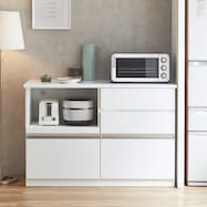 鏡面仕様カウンター(幅120cm)