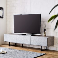 セラミック柄ローボード(幅180cm)