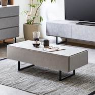 セラミック柄センターテーブル(幅105cm)