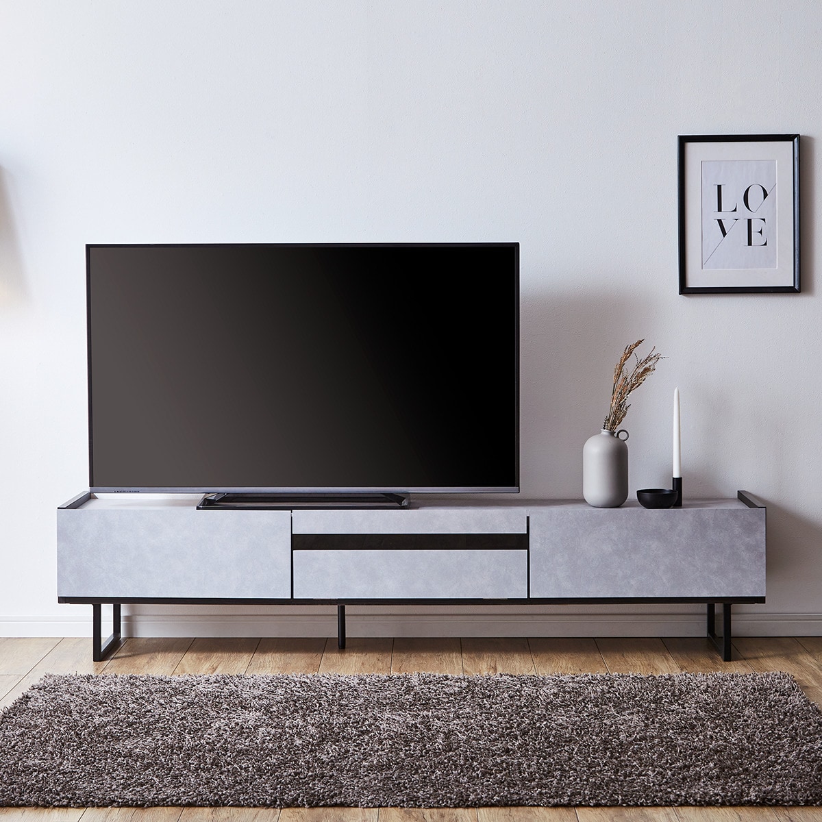 幅150 ローボード(クローガ150LB WH） テレビ台 TV台 TVボード テレビボード ニトリ : 3001083 : ニトリ Yahoo!店  - 通販 - Yahoo!ショッピング