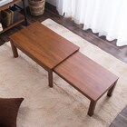 幅が自在に変えられる伸長式テーブル (幅80-140cm RP WN) 1枚目画像