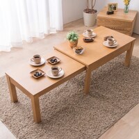 幅が自在に変えられる伸長式テーブル(幅80-140cm RP NA)