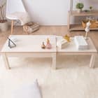 幅が自在に変えられる伸長式テーブル(幅80-140cm RP WW) 1枚目画像