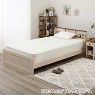 棚・コンセント付き高さ調整すのこベッド(Nフレック)