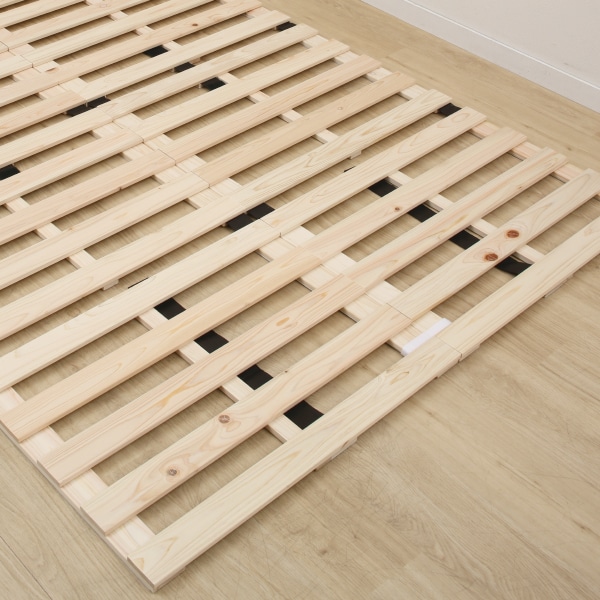 ヒノキすのこベッド 4つ折り セミダブル NITORI セミダブル 4つ折りヒノキすのこベッド(CO4) | ニトリネット