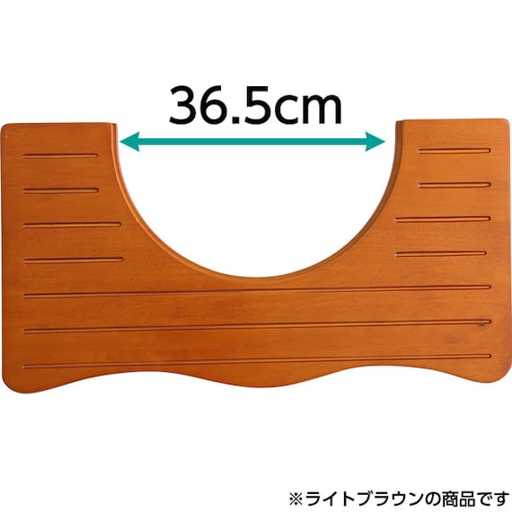 設置したままで邪魔にならない!子供用トイレ踏み台 開口部36.5mタイプ(CSL365NA) 8枚目画像