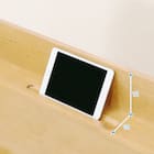 セミダブル 頑丈こぼれ止め棚付きベッドフレーム (NA) 4枚目画像