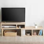 奥行き30cm伸長式テレビ台 (幅75-135cm OAK) 7枚目画像