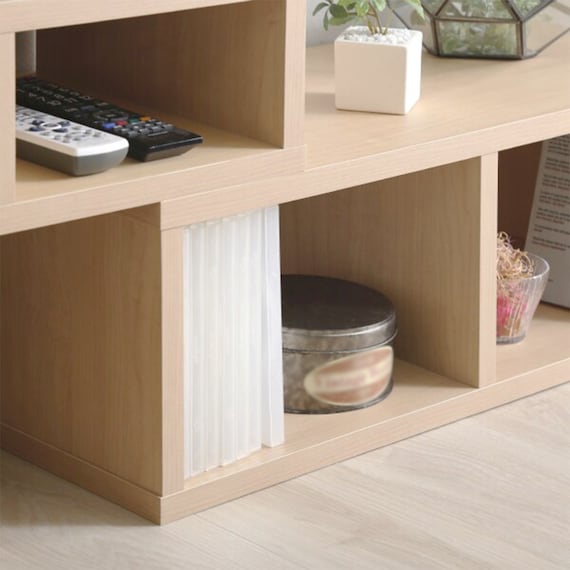 奥行き30cm伸長式テレビ台 (幅75-135cm OAK) 10枚目画像