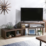 奥行き30cm伸長式テレビ台(幅75-135cm)