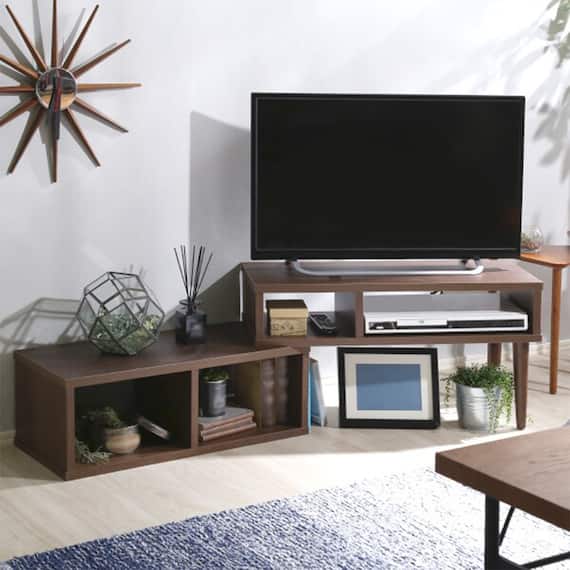 奥行き30cm伸長式テレビ台 (幅75-135cm WAL) 8枚目画像