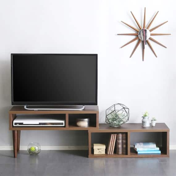 奥行き30cm伸長式テレビ台 (幅75-135cm WAL) 11枚目画像