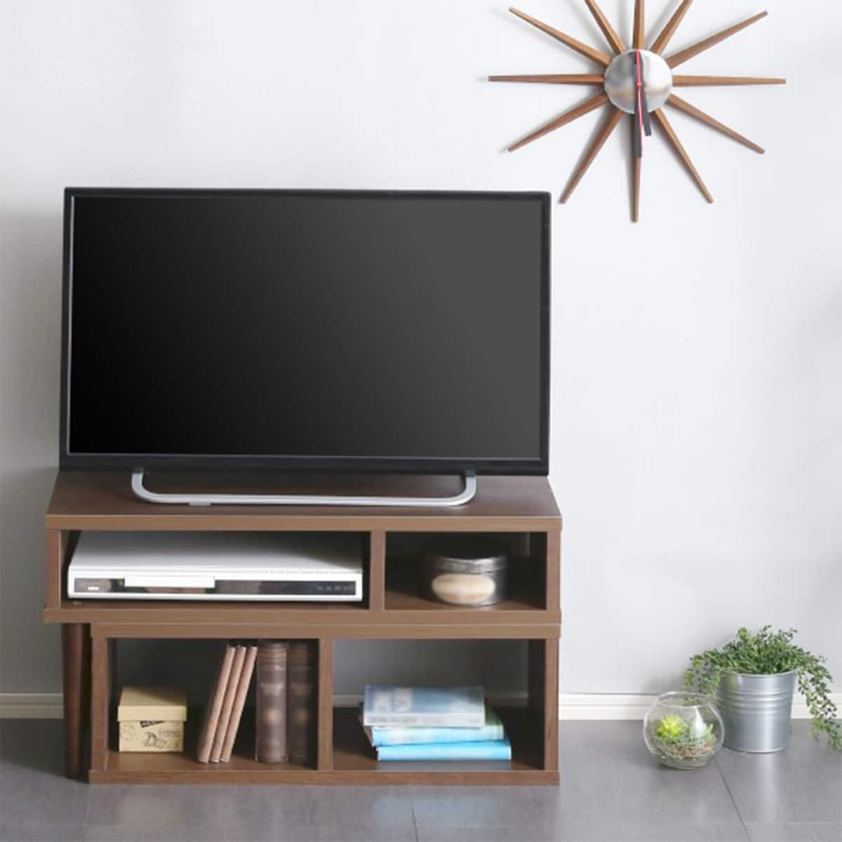 奥行き30cm伸長式テレビ台 (幅75-135cm WAL) | ニトリネット【公式