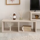 奥行き30cm伸長式テレビ台 (幅75-135cm WW) 4枚目画像