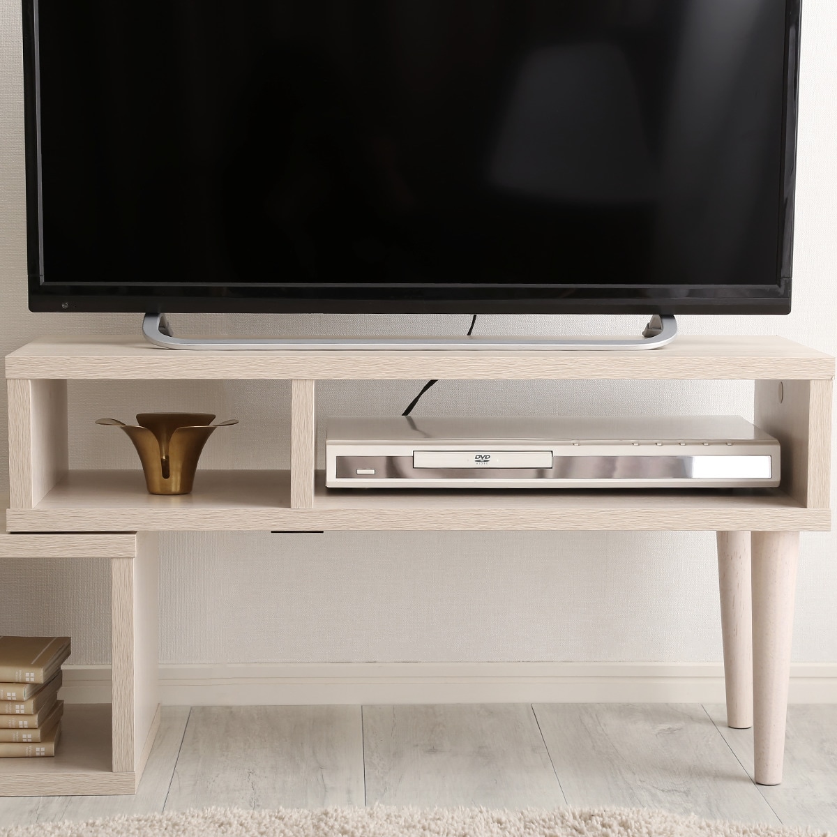 楽天市場】奥行き30cmの薄型伸長式テレビ台幅105-196cm ニトリ