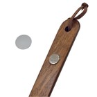 立ったまま使える天然木ロング靴べら 75cm (ブラウン) 7枚目画像