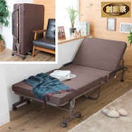 コンパクトセミショートシングル折りたたみベッド(幅84×奥行188cm)【期間限定価格:11/28~1/5まで】