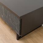 高級感のある大理石調テレビ台 (BK) 8枚目画像