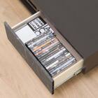 高級感のある大理石調テレビ台 (BK) 10枚目画像