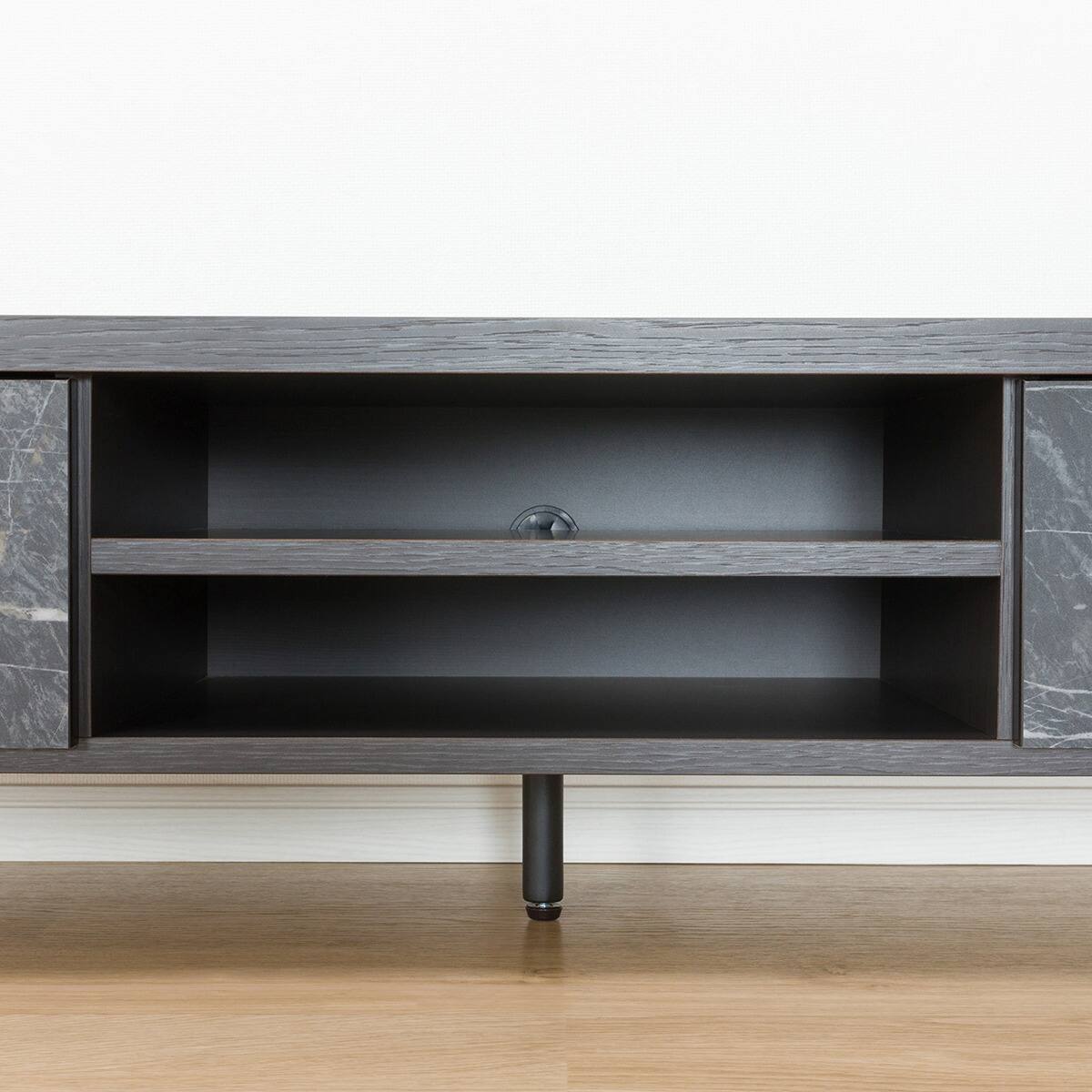 高級感のある大理石調テレビ台 (BK) | ニトリネット【公式】 家具