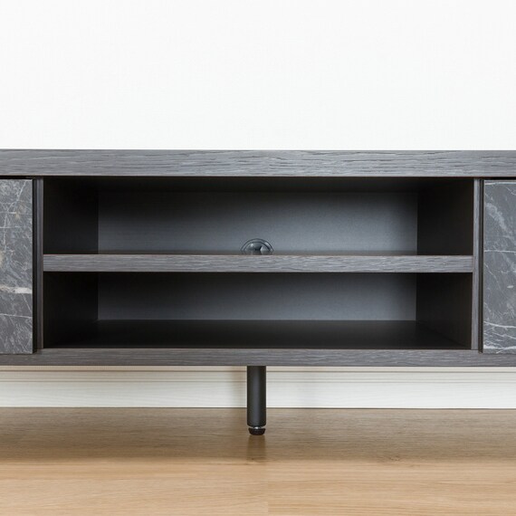 高級感のある大理石調テレビ台 (BK) 11枚目画像