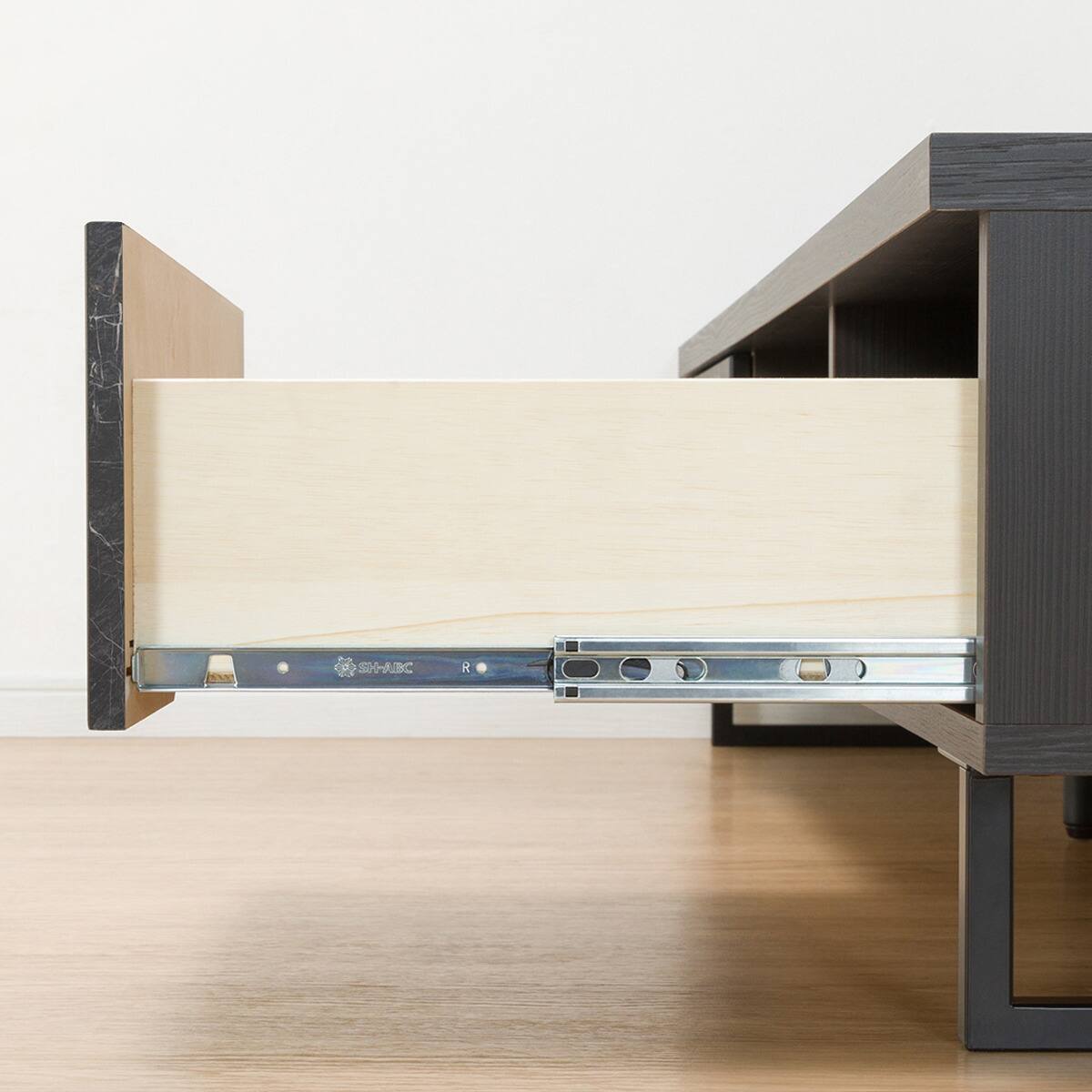 高級感のある大理石調テレビ台 (BK) | ニトリネット【公式】 家具