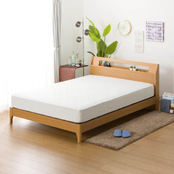 ベッドフレーム(K Sキャビ レッグ) 2枚目画像