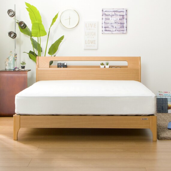 ベッドフレーム(K Sキャビ レッグ) 6枚目画像