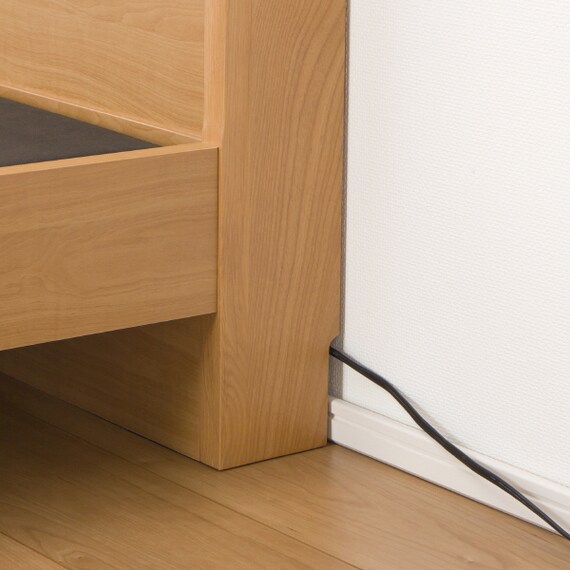 ベッドフレーム(K Sキャビ レッグ) 15枚目画像