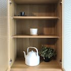 組み合わせ自由 キッチン壁面収納 (キャビネット+チェスト LBR) 6枚目画像