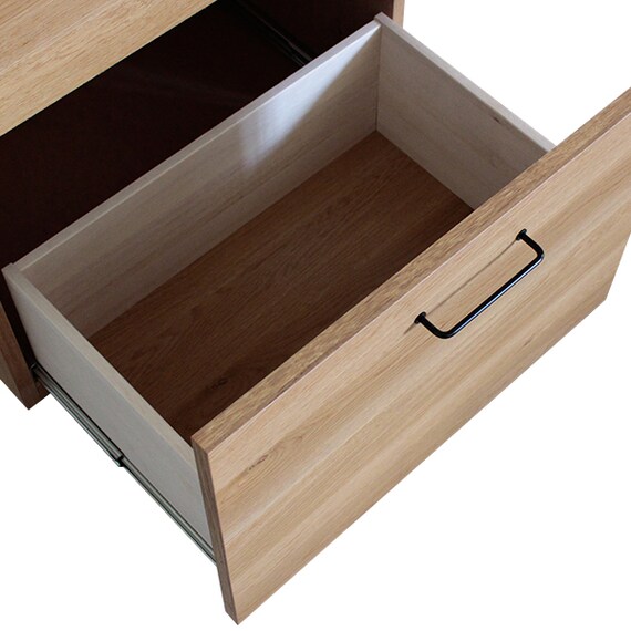 組み合わせ自由 キッチン壁面収納 (キャビネット+チェスト LBR) 12枚目画像