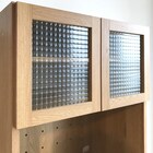 組み合わせ自由 キッチン壁面収納 (オープン+引出し LBR) 3枚目画像