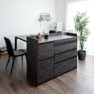 セラミック天板 両面カウンター 幅120cm