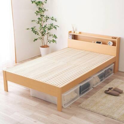 🎵SAKODA(サコダ) 油っこく ダブルベッド ✨定価￥74,280✨ NITORI  