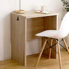 省スペースタイプのシンプルデスク(幅60cm NA) 1枚目画像