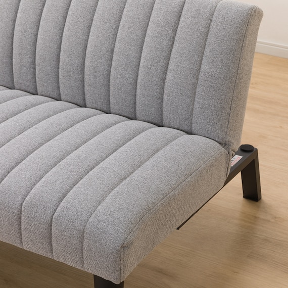 ソファベッド 布張りタイプ (GS-SP LGY) 10枚目画像