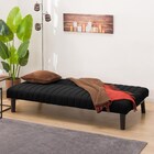 ソファベッド 布張りタイプ (GS-SP BK) 3枚目画像