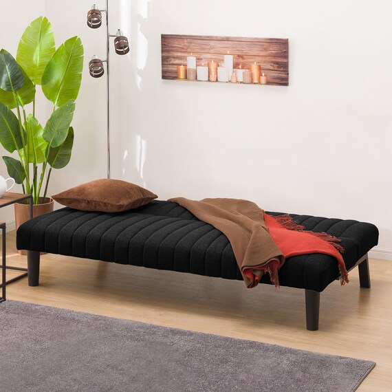 ソファベッド 布張りタイプ (GS-SP BK) 3枚目画像