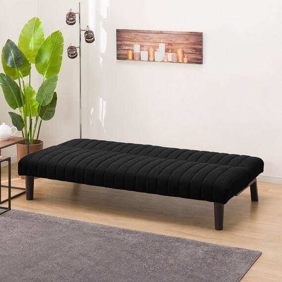 ソファベッド 布張りタイプ (GS-SP BK) 5枚目画像