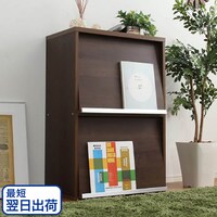【最短翌日出荷】フラップチェスト フラップドア2枚タイプ (60-F2 幅60cm WAL)