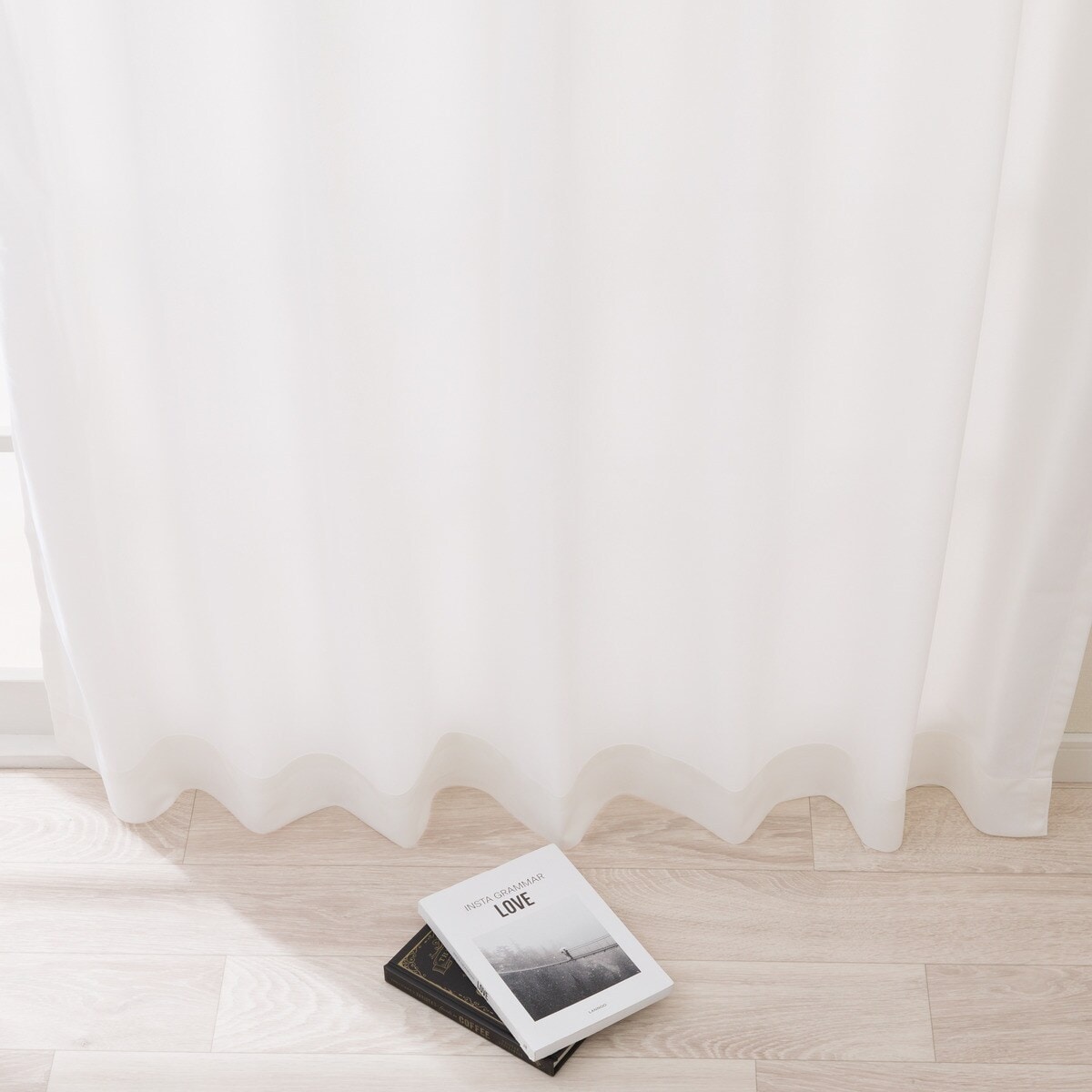 ニトリECCO OASIS バルトレースカーテン ホワイト 遮熱・防炎・遮像オーダーレース エコオアシス バルト 1.5倍ヒダ(幅