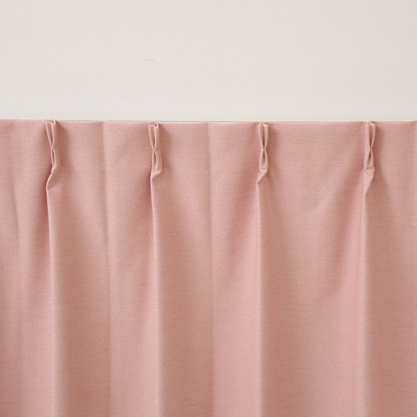 遮光1級・遮熱・遮音・156サイズカーテン ピンク(PI 100×200×2)通販