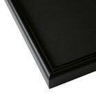 アルミフレーム シェイプ 四ツ切(ブラック) 3枚目画像